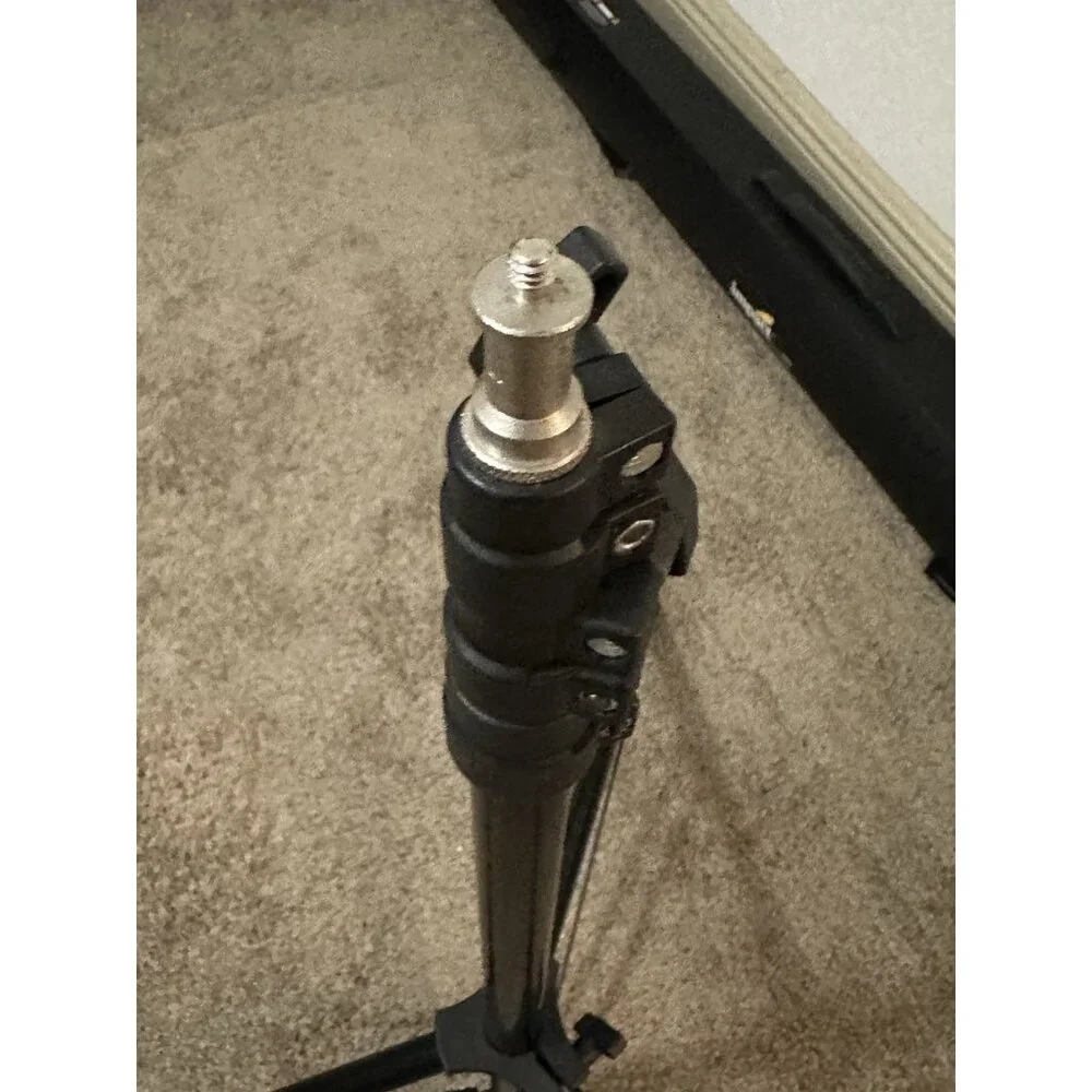 Impact Black Light Stand 8' LS-8AI Air-Cushioned Light Stand 8-Load Capacity:8pd